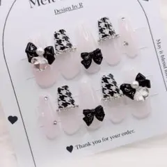 フレンチガーリー ネイルチップ