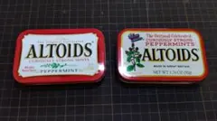 ALTOIDS アルトイズ ペパーミント 空き缶 　2個セットのサムネイル