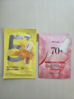 numbuzin 5 Anua Peach 70 シートマスク 各1枚のサムネイル