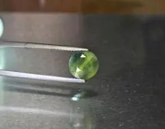 非加熱！3.350ctの大粒！稀少なグリーンとイエローのバイカラー/サファイア！