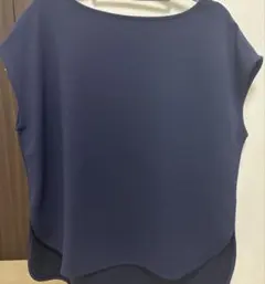 Loungedress　カットジョーゼットフレンチブラウス