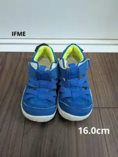 IFME 　青　水陸両用サンダル　16.0cm