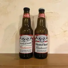 【限定ボトル】Waste Youth Budweiser 空瓶 2種類2本セット