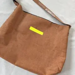 【makoo】リサイクル　紙製 ショルダーバッグ