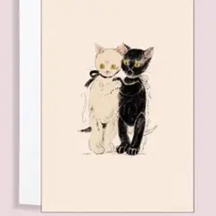 猫イラストポストカードセット はがき9枚の猫柄