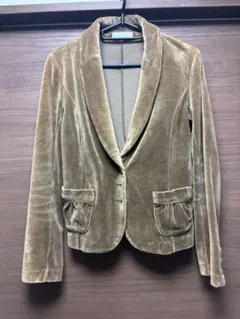 anyFAM テーラードジャケット ブラウン サイズ2