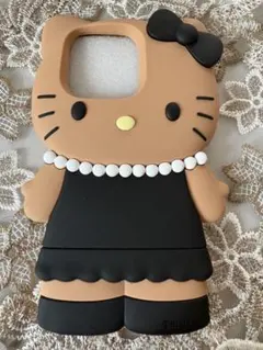 ♡ 日焼けキティ ♡ ハローキティ iPhoneケース 16シリコン製