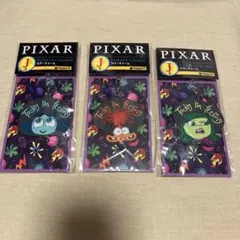 Happyくじ　PIXAR J賞ラバーチャーム 3個セット