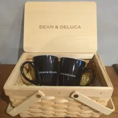 【新品未使用】DEAN & DELUCA バスケット マグカップ 2個 セット