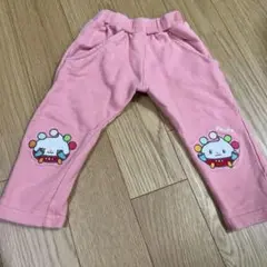 ぽぅぽ　いないいないばぁ　95cm パンツ　ピンク
