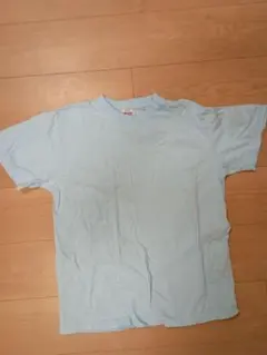 ユナイテッドアスレ 5.6oz無地半袖Tシャツ M 水色 5001-01