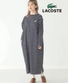 お値下げ中LACOSTE × BEAMS BOYボートネックワンピース36