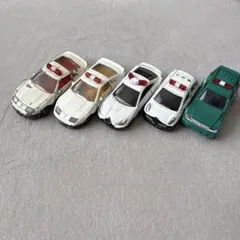パトカー ミニカー 5台セット