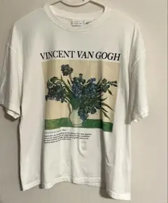 ZARA ゴッホ アイリス プリント Tシャツ 半袖