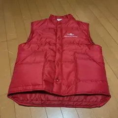 90s米国製企業ダウンベストL 状態最高！アメカジ古着ストリート