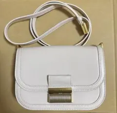 CHARLES&KEITH ショルダーバッグ チャールズアンドキース ホワイト