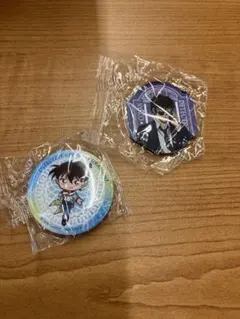 コナン 缶バッジ1個、マグネット2個のセット