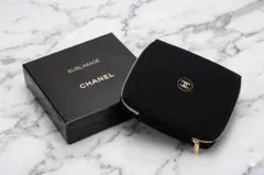 chbx12 新品未使用本物箱付き　CHANEL シャネル　ノベルティポーチのサムネイル