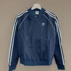 新品タグ付き　adidas ウール　ネイビー ジャケット　ジャージ Mサイズ