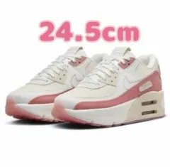 NIKE ナイキ エアマックス 90 LV8 厚底 スニーカー ピンク 24.5のサムネイル