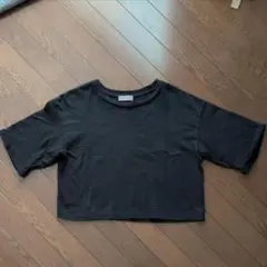ビームスライツ 半袖Tシャツ クロップド丈 ブラックMのサムネイル