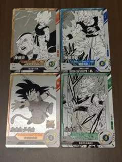 ドラゴンボール スーパーダイバーズ アドバンスパック　孫悟空　4枚セット