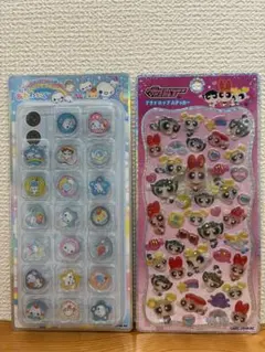 プチドロ パワパフ キラコロ あわわちゃん 2枚セット おはじき