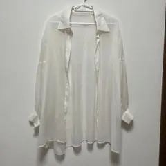 INGNI シアーシャツ 長袖 ホワイト Mのサムネイル