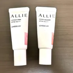 ALLIE クロノビューティ カラーオンUV チーク 01 ピンク02オレンジのサムネイル