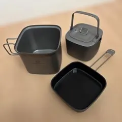DD Hammocks JAPAN CANTEEN COOK SET チタン製 DD Hammocks JAPAN CANTEEN COOK SET チタン製 - メルカリ