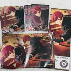 アイナナ 狗丸トウマ 記念日2022 メタカ ウエハース ポスカ 缶バッジ