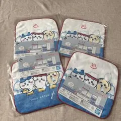 【H賞】ちいかわ1番くじ 〜なんかほっこりちいかわの湯〜　全員集合タオル　4枚
