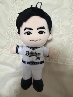 オリックス　廣岡大志　30 選手ぬいぐるみキーチェーン