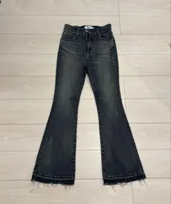 AZULBYMOUSSY ダメージフレアデニム S