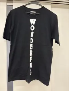 WONDERFUL WORLD ロゴ 半袖 カットソー ブラック