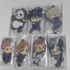 呪術廻戦　ラバーマスコット　７コセット