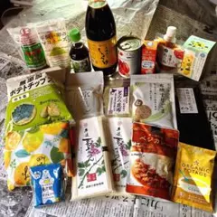 オーガニック調味料（オーサワジャパン、ムソー、ヒカリ等） と雑貨セットのサムネイル