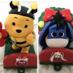 ポップマート　ディズニープーさんとイーヨー クリスマスフィギュアセット