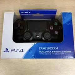 【未使用品】PS4 ワイヤレスコントローラー 黒