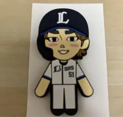 埼玉西武ライオンズ　マグネット付きポージングマスコット　西川愛也