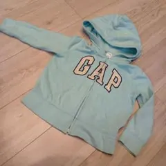 GAP 水色 フード付きパーカー　110