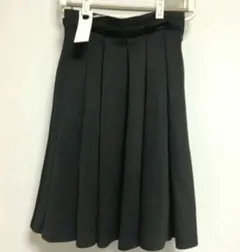 LAGUNAMOON フレアスカート プリーツスカート 黒