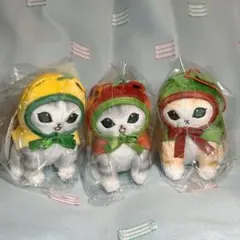【モフサンドmofusand】カエルにゃんマスコット　3種セット