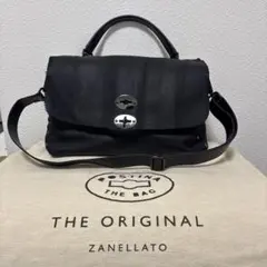 ZANELLATO POSTINA THE BAG ブラック裏ムートンのサムネイル