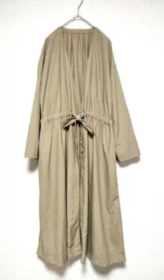 美品　GREEN LABEL RELAXING　オープンフロントロングジャケット