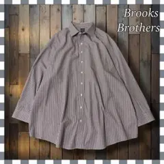ブルックスブラザーズ ノンアイロン ギンガムチェック シャツ 4XL