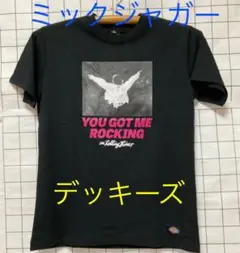 ローリングストーンズ ミックジャガー　ディッキーズ コラボ　Tシャツ