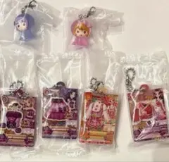 アイカツプリパラ　ガチャガチャ　誰でもアクリルチャーム　めじるしキーホルダー