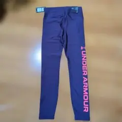UNDER ARMOUR パープル レギンス