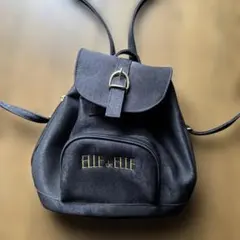 ELLE de ELLE 黒リュック